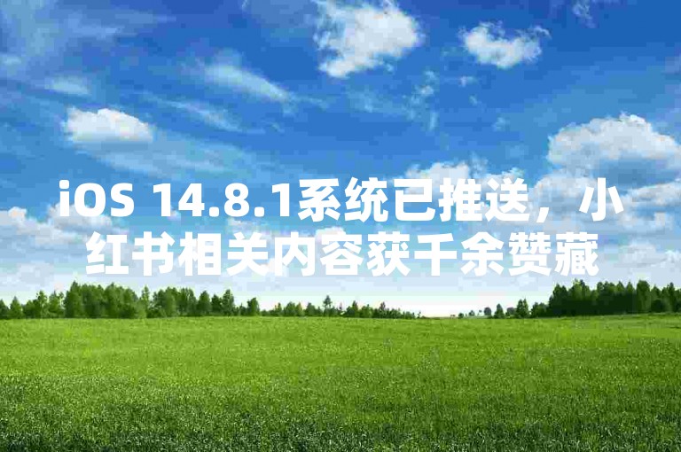 iOS 14.8.1系统已推送，小红书相关内容获千余赞藏。