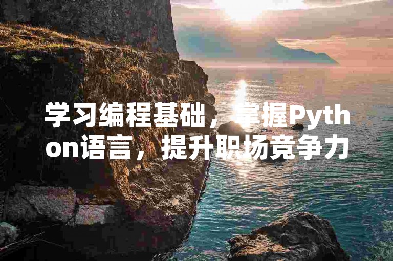 学习编程基础，掌握Python语言，提升职场竞争力。