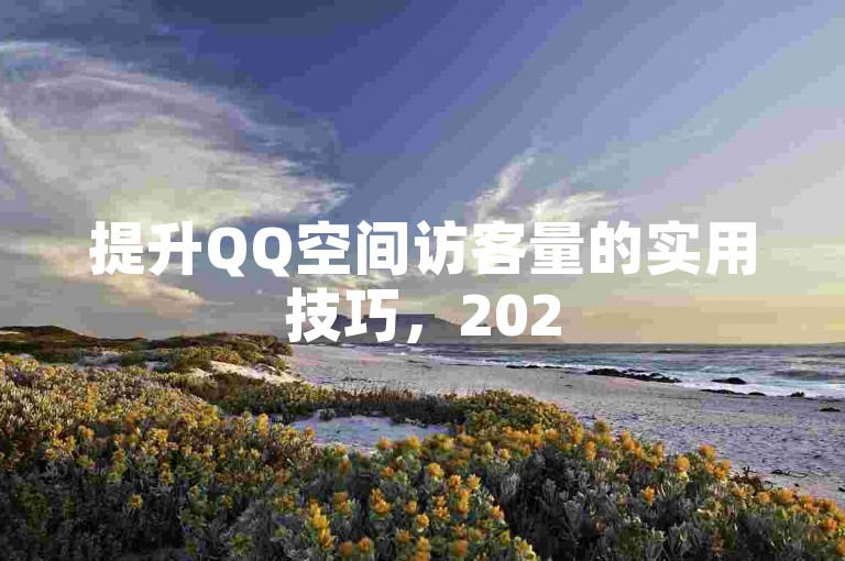 提升QQ空间访客量的实用技巧，2025年免费增加访问量的有效途径！