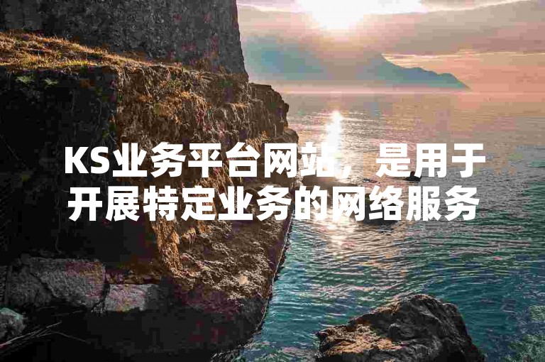 KS业务平台网站，是用于开展特定业务的网络服务平台。