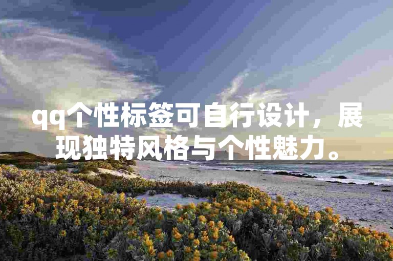 qq个性标签可自行设计，展现独特风格与个性魅力。