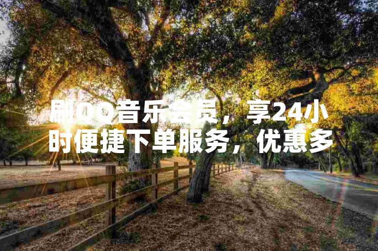 刷QQ音乐会员，享24小时便捷下单服务，优惠多多。