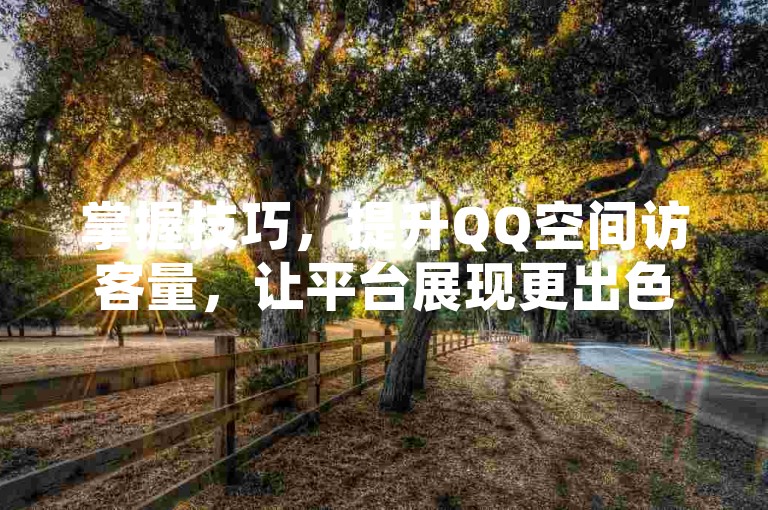 掌握技巧，提升QQ空间访客量，让平台展现更出色。