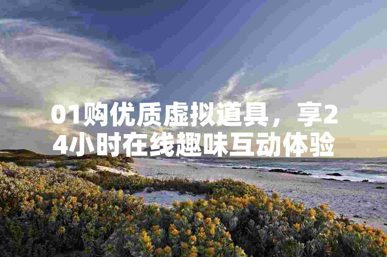 01购优质虚拟道具，享24小时在线趣味互动体验