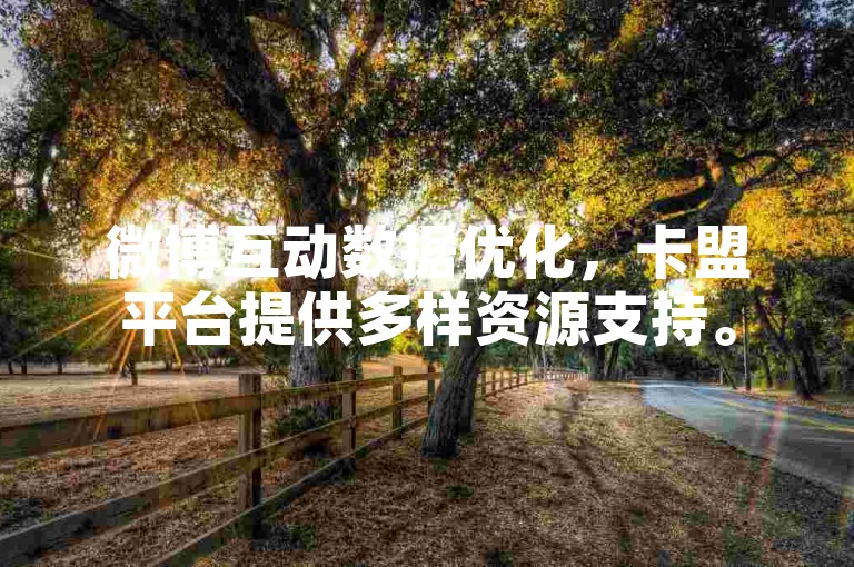 微博互动数据优化，卡盟平台提供多样资源支持。