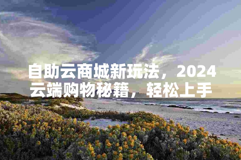 自助云商城新玩法，2024云端购物秘籍，轻松上手！