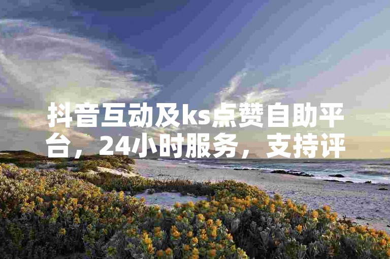 抖音互动及ks点赞自助平台，24小时服务，支持评论功能。