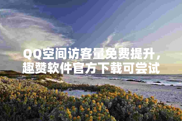 QQ空间访客量免费提升，趣赞软件官方下载可尝试。