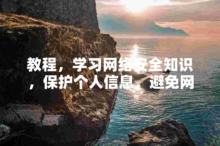 教程，学习网络安全知识，保护个人信息，避免网络风险。