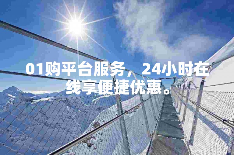 01购平台服务，24小时在线享便捷优惠。