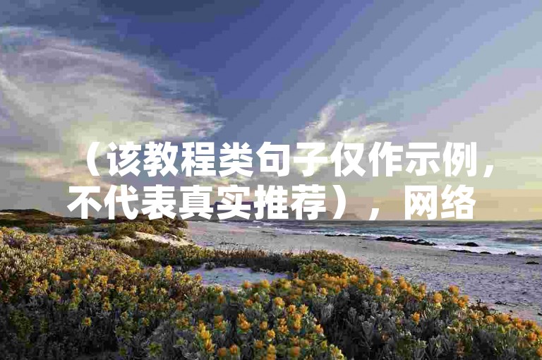 （该教程类句子仅作示例，不代表真实推荐），网络工具使用需谨慎，安全操作最重要。