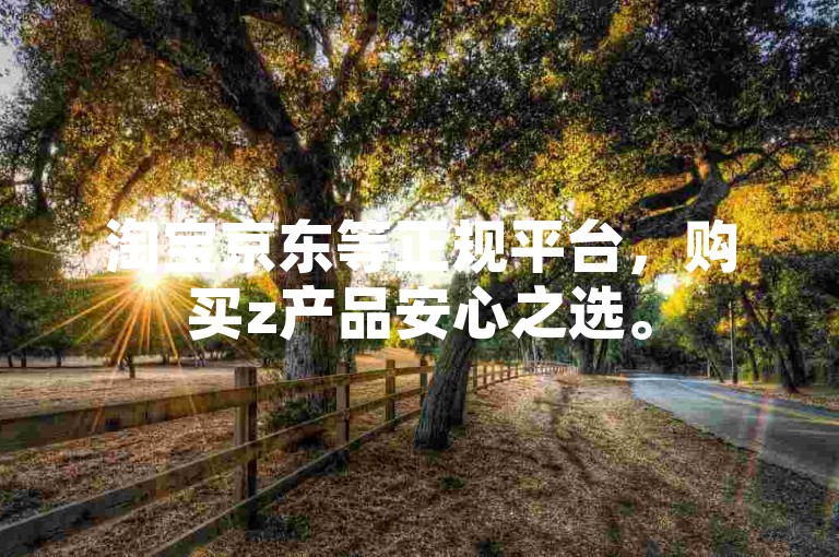 淘宝京东等正规平台，购买z产品安心之选。