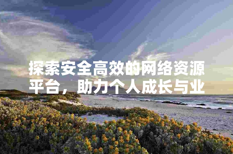 探索安全高效的网络资源平台，助力个人成长与业务拓展。