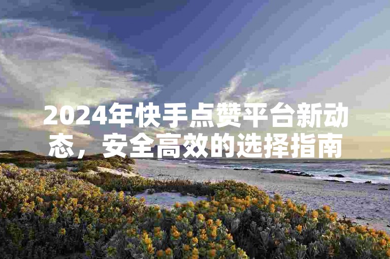 2024年快手点赞平台新动态，安全高效的选择指南！