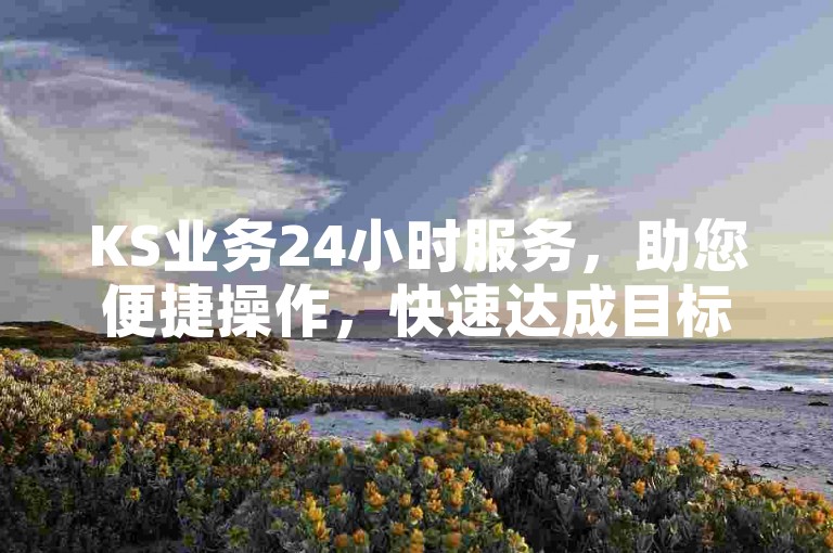KS业务24小时服务，助您便捷操作，快速达成目标。